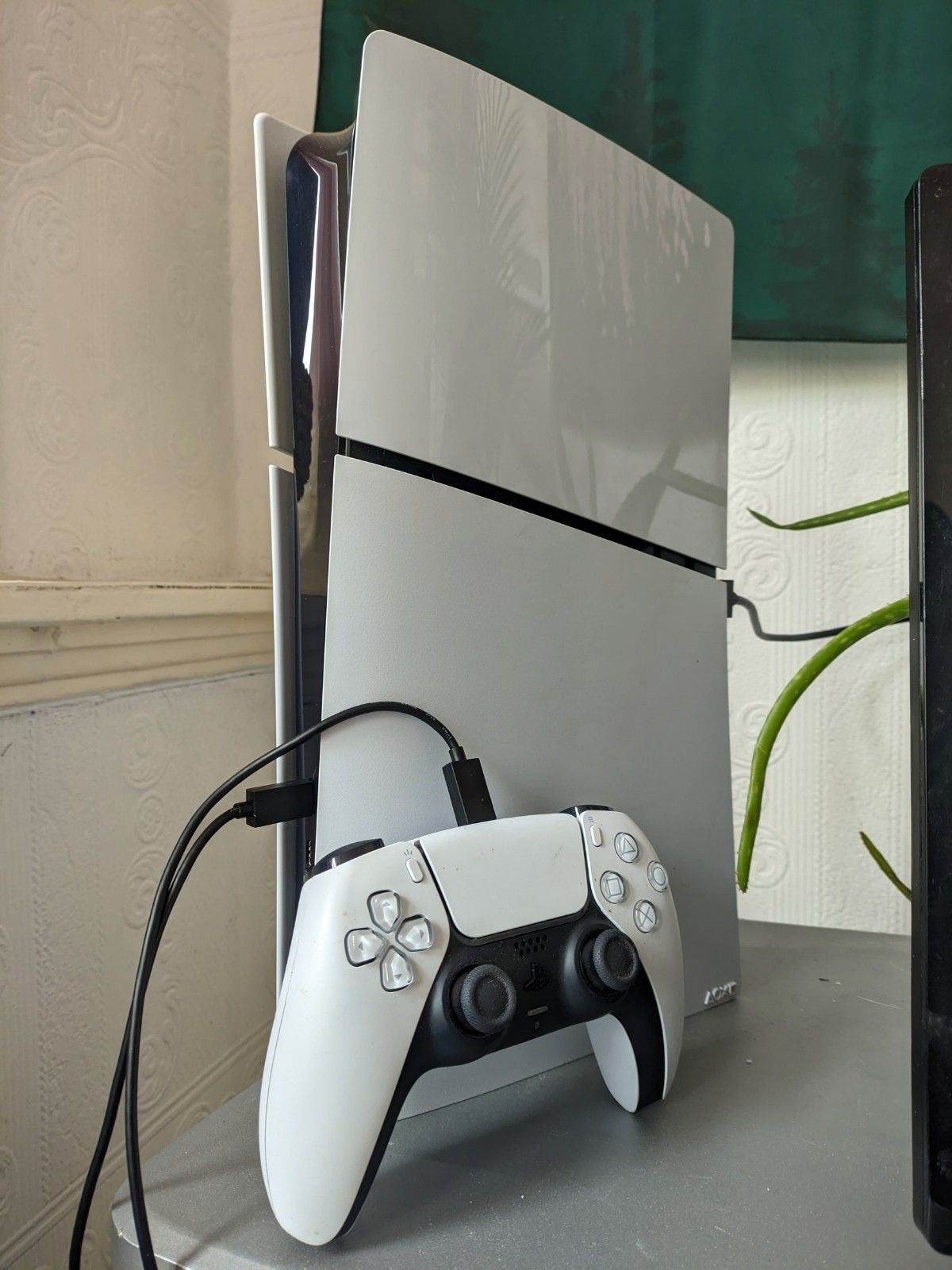 Playstation 5 slim digital 1tb, Spelcomputers en Games, Spelcomputers | Sony PlayStation 4, Ophalen of Verzenden, Zo goed als nieuw