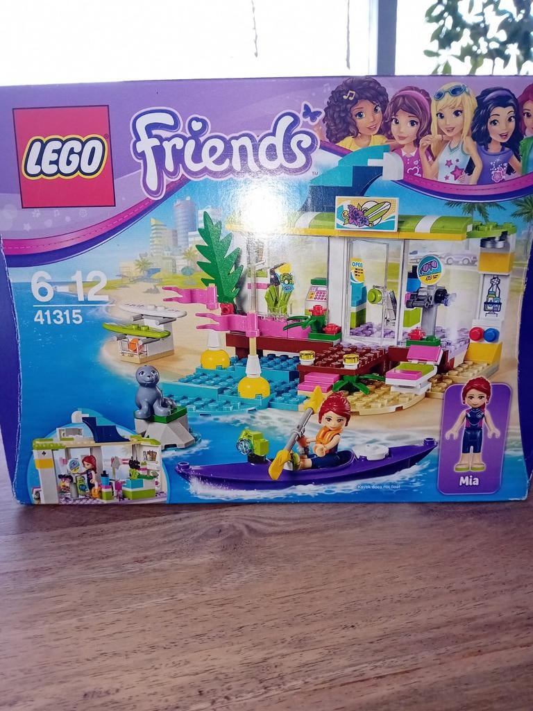 Lego friends strandhuis (41315), Compleet, Lego, Friends, Ophalen of Verzenden