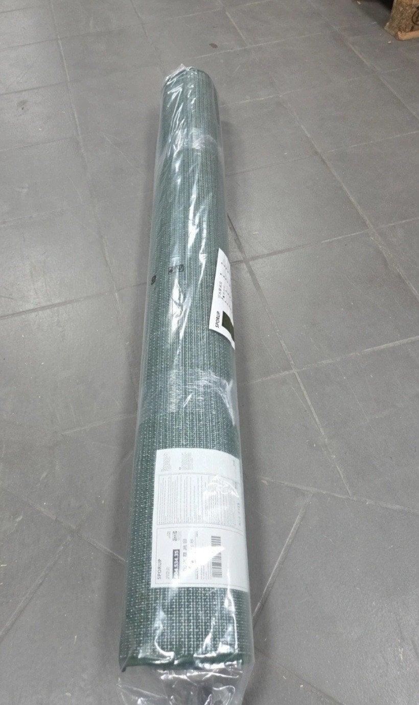 IKEA SPORUP Vloerkleed - Groen (133x195 cm), Contact.nl@ikea.com, 100 tot 150 cm, Nieuw, Ophalen of Verzenden