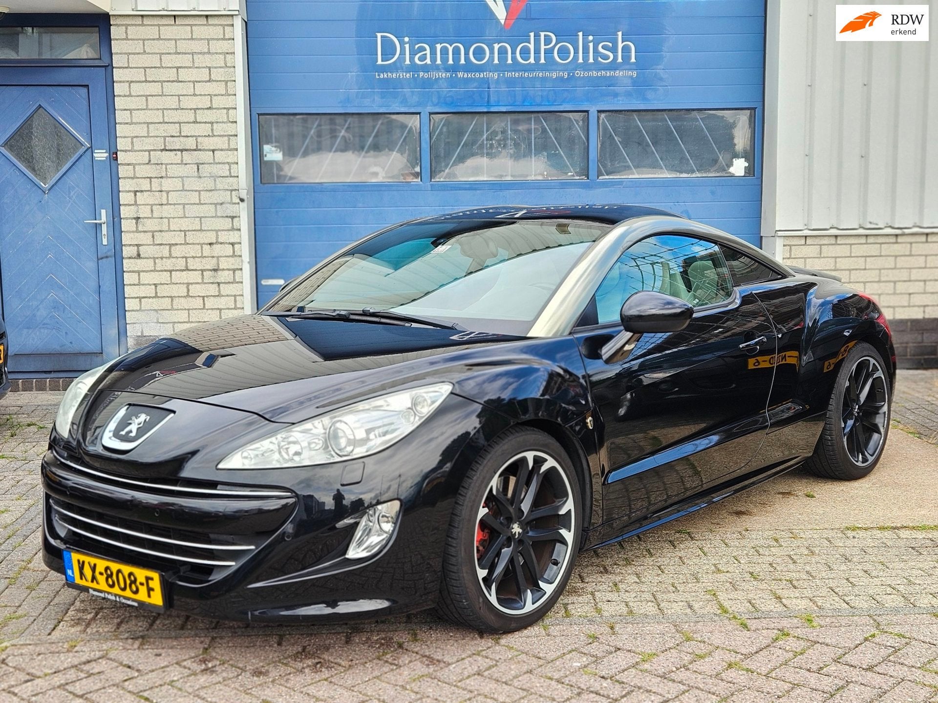 Peugeot RCZ 1.6 THP 200PK | Leder | Navi | Memory | 116DKM, Auto's, Voorwielaandrijving, Gebruikt, Beige, 4 cilinders