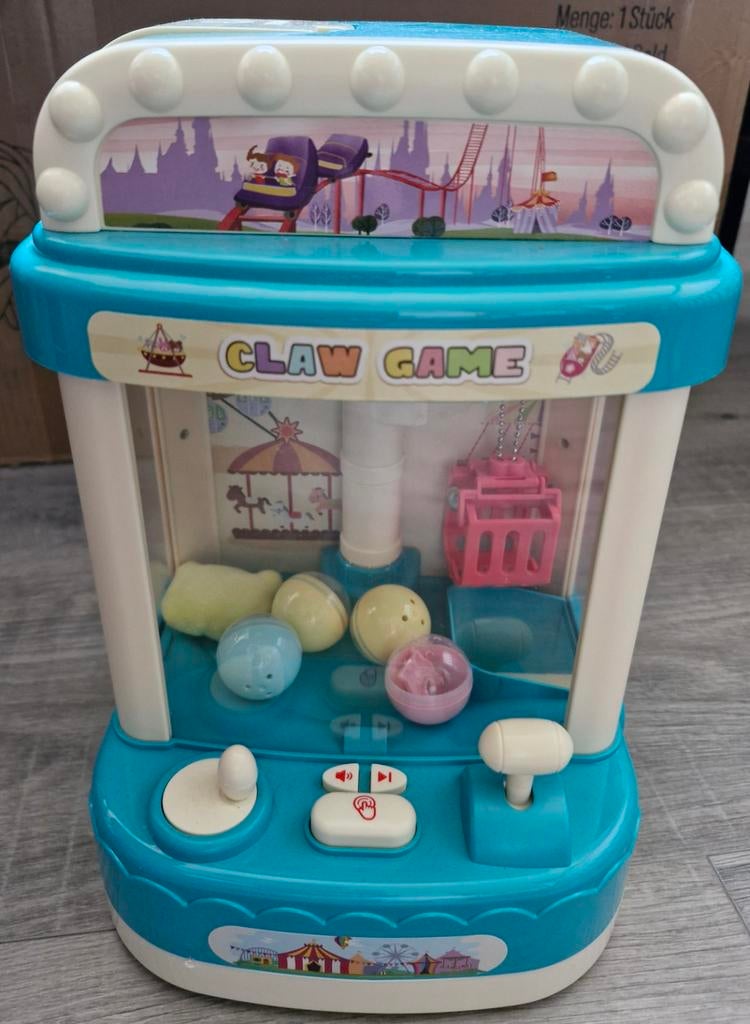 Claw Game Speelautomaat met Geluid en Licht, Ophalen, Gebruikt, Jongen of Meisje