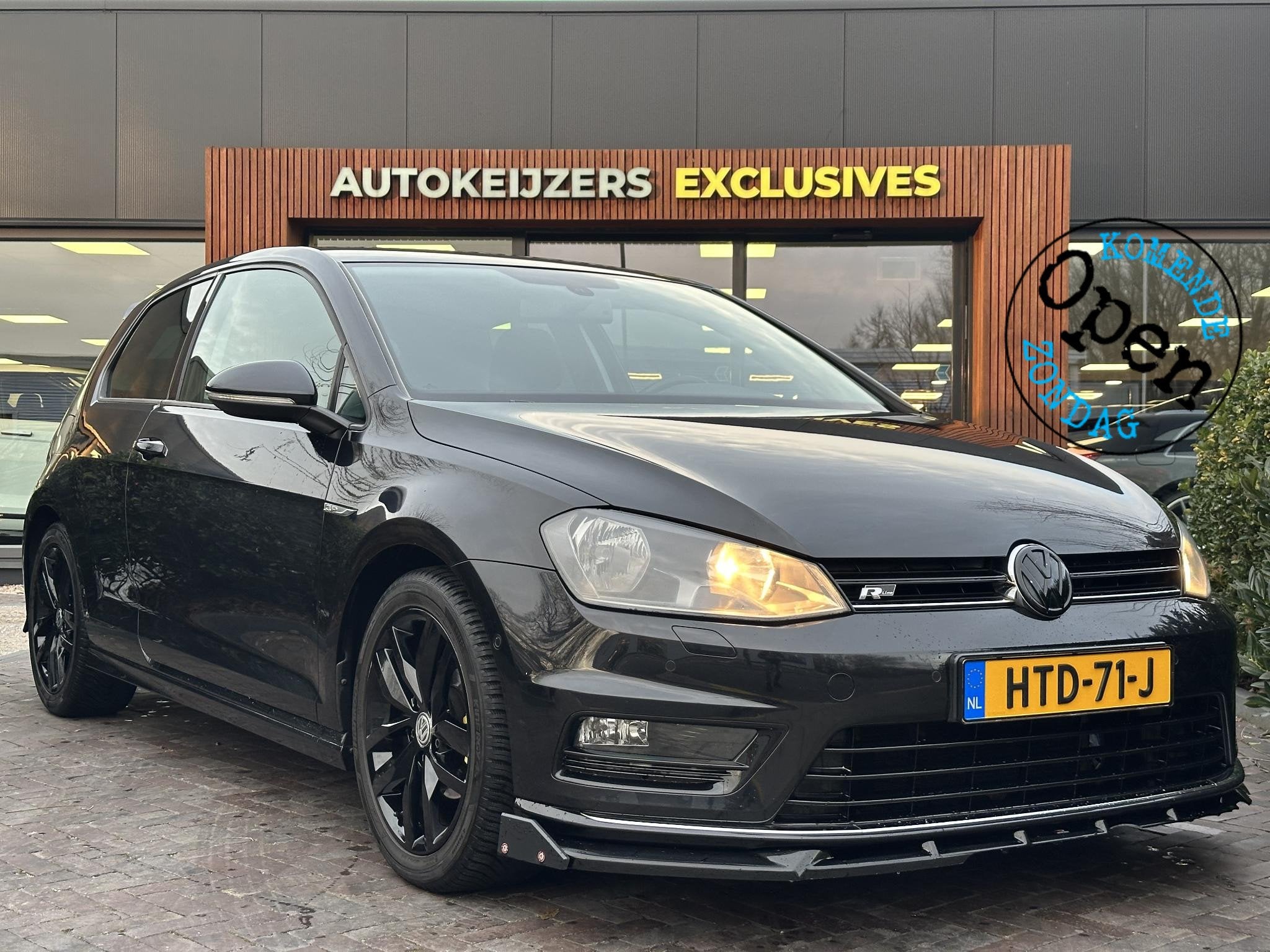 Volkswagen Golf 1.2 TSI Highline CUP R Navi cruise Clima Sto, Voorwielaandrijving, Euro 5, Gebruikt, Zwart