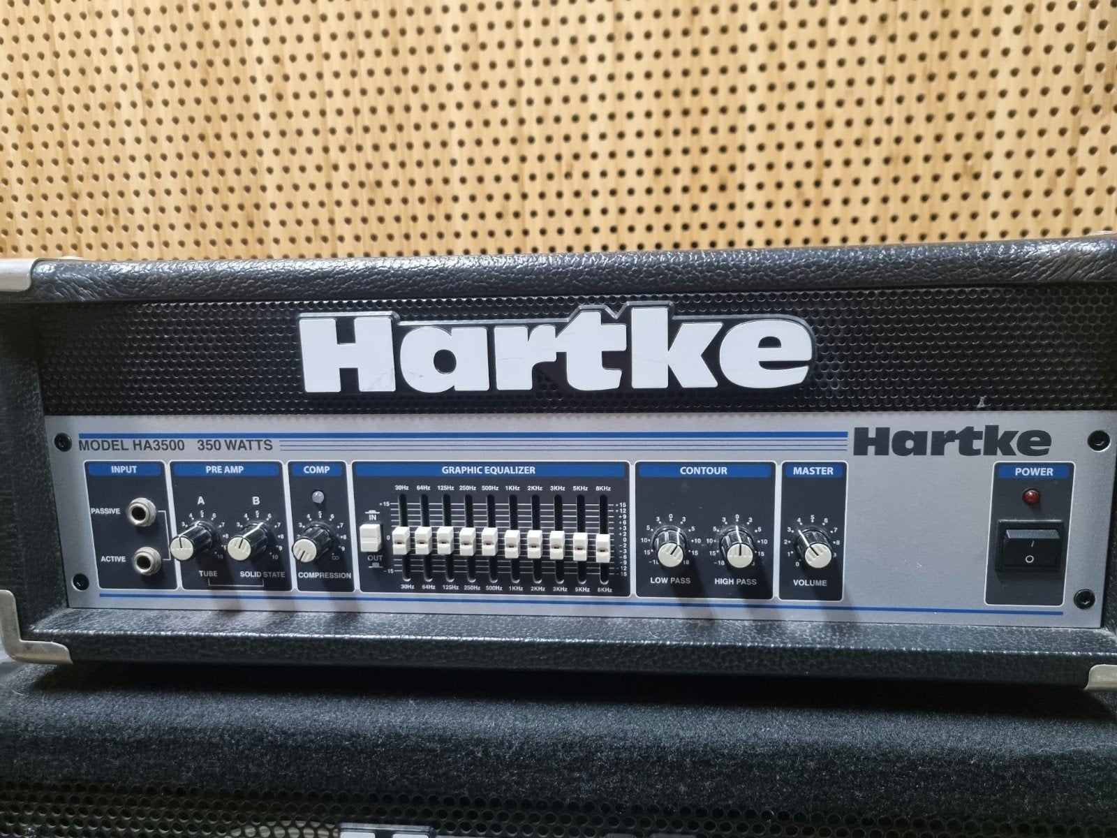 Hartke HA3500 Basversterker, Ophalen, Gebruikt, Basgitaar, 100 watt of meer