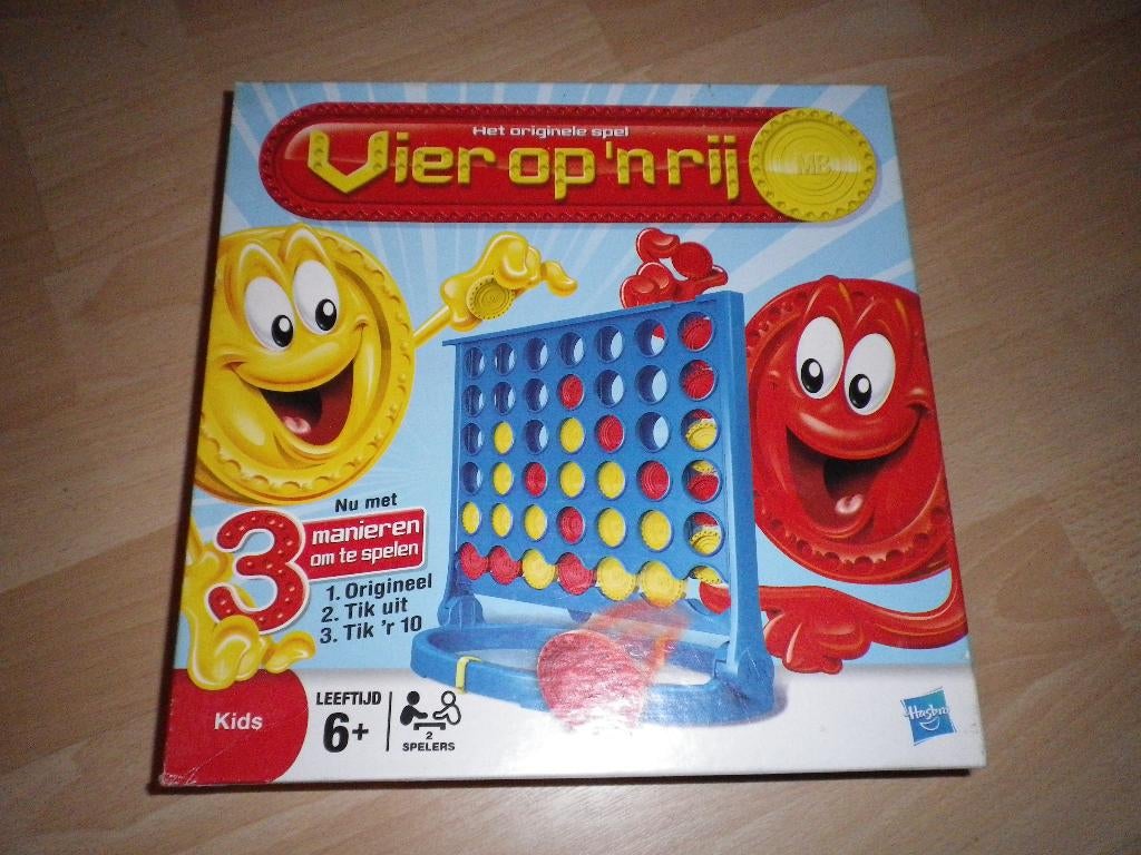 Vier op een rij, Ophalen of Verzenden, Zo goed als nieuw, Hasbro