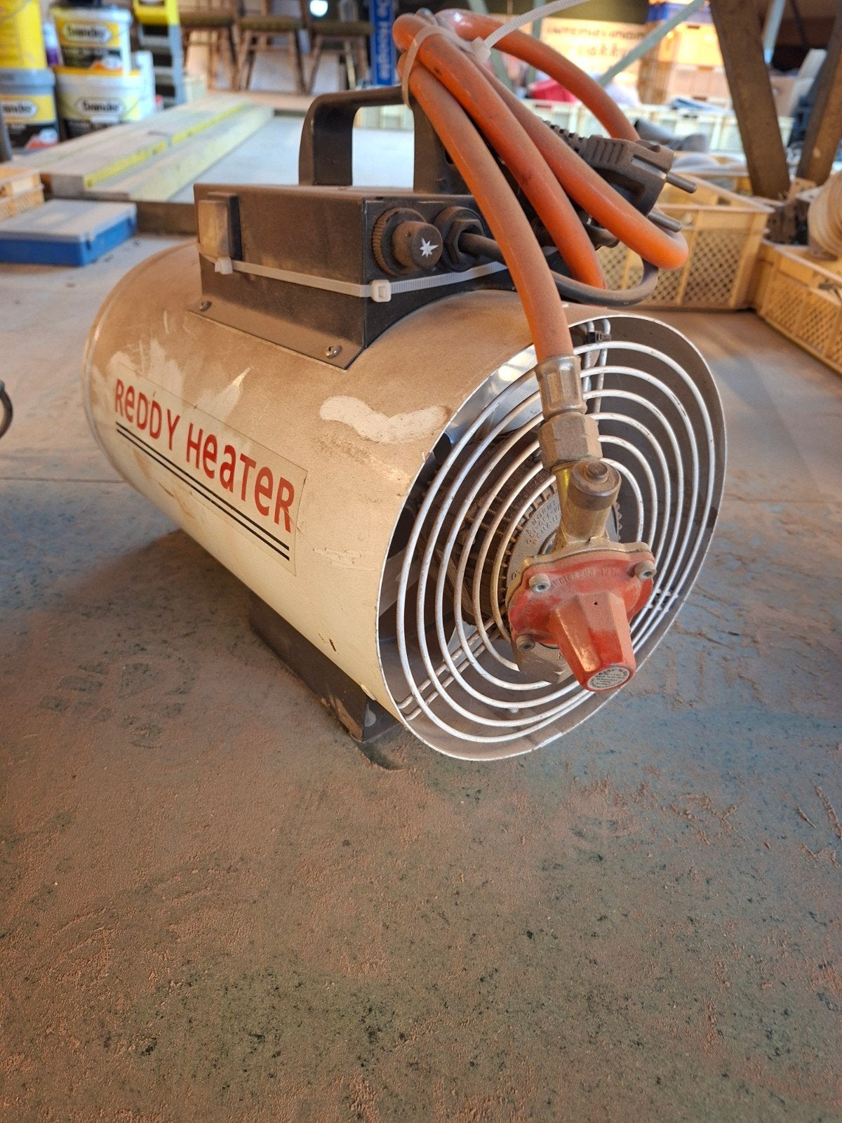 Heater kachel gas, 100 liter of meer, Ophalen of Verzenden
