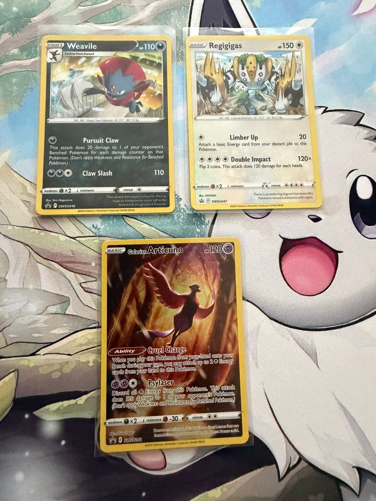 Sword & Shield Promo’s, Ophalen, Zo goed als nieuw, Meerdere kaarten, Foil