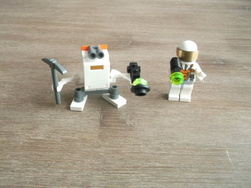 lego mars mission 5616 mini robot (2008) i, Ophalen of Verzenden, Gebruikt, Complete set, Lego