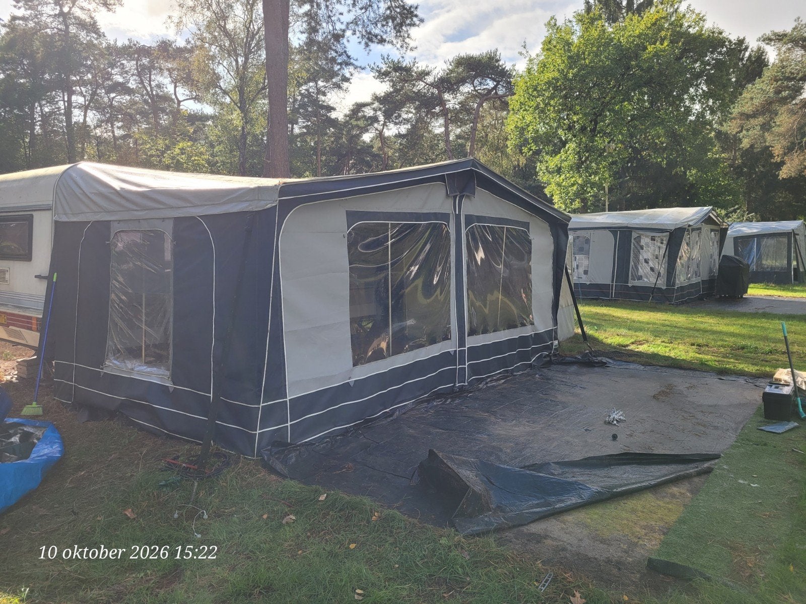 Hypercamp Costa Brava 300 voortent maat 12, Ophalen, Zo goed als nieuw, PVC, Overige merken