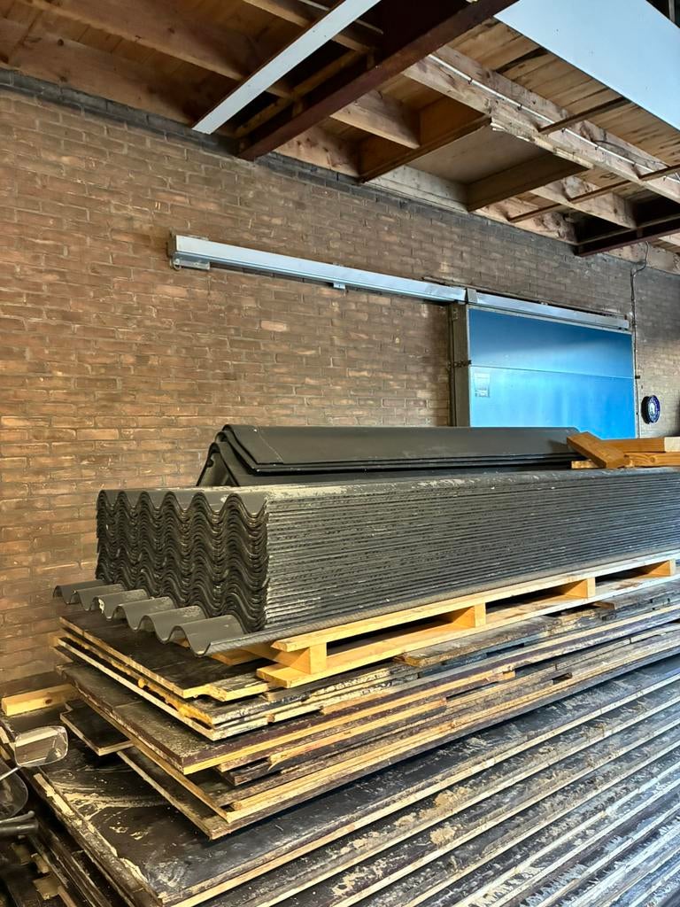 Eternit platen 29 stuks 275cm nieuw, Doe-het-zelf en Verbouw, Ophalen, Zo goed als nieuw