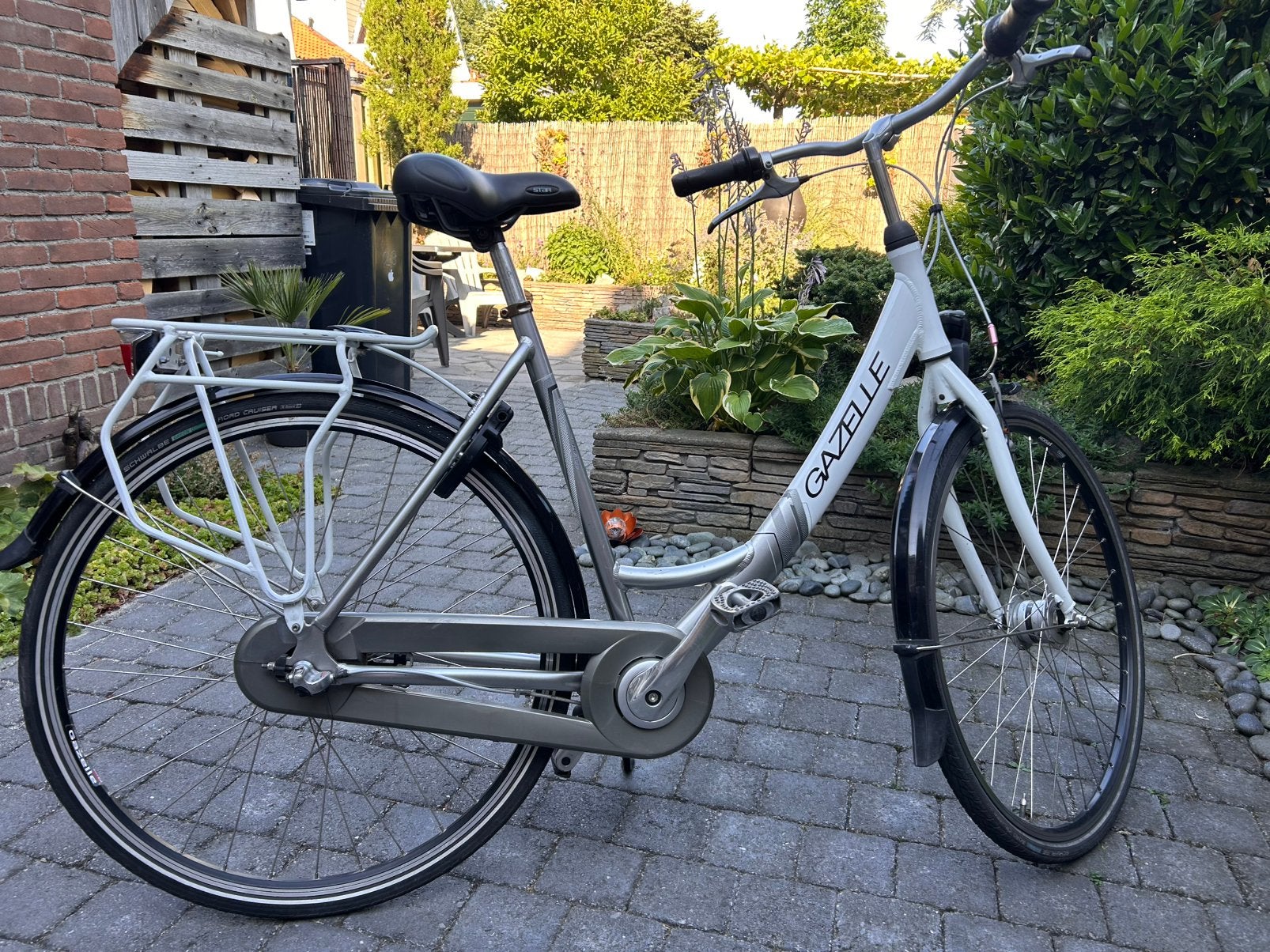 Gazelle esprit damesfiets frame D55, Ophalen, 53 tot 56 cm, Velgrem, Versnellingen