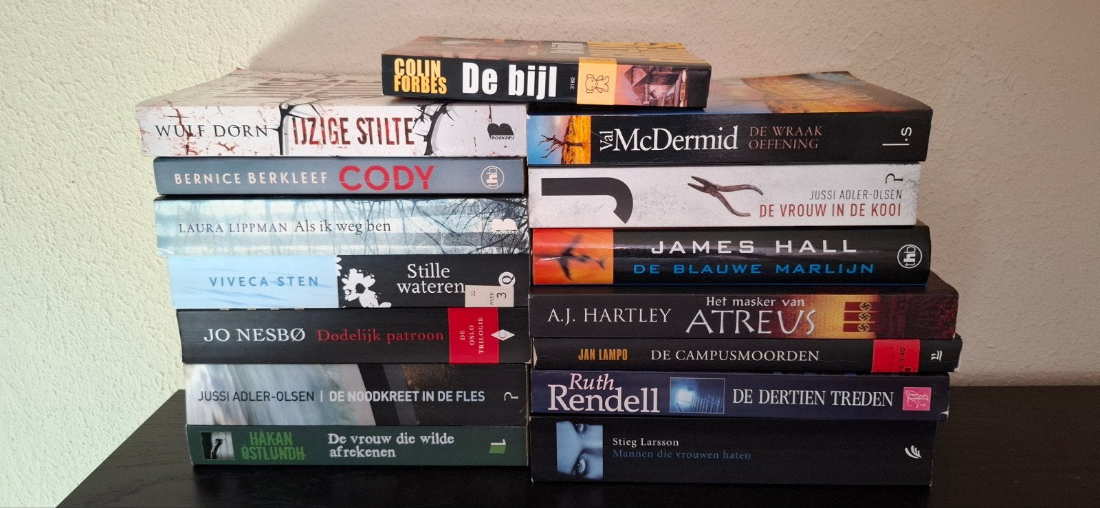 15 thrillers van verschillende auteurs  pakket 2, Ophalen of Verzenden, Gelezen, Verschillende