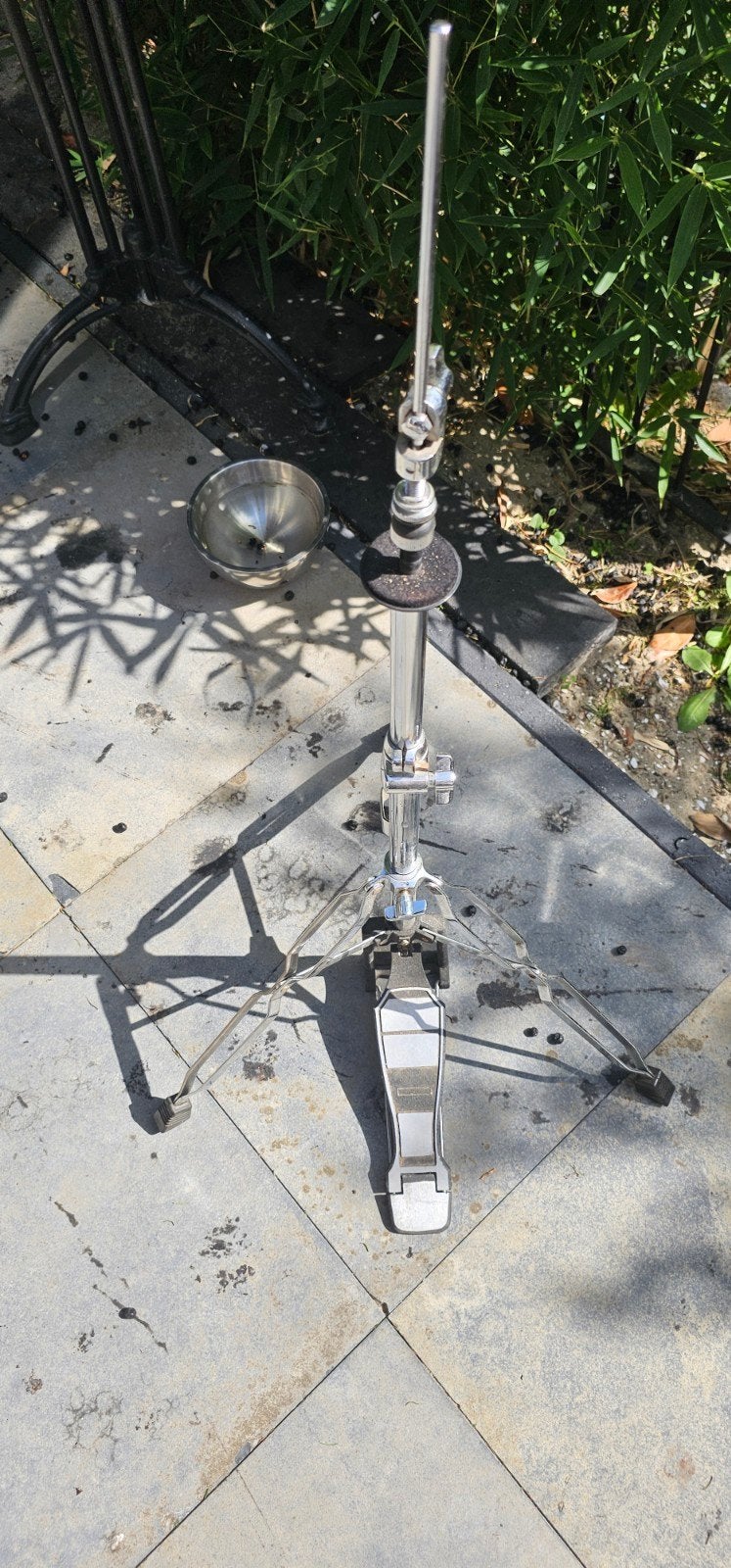 Hi hat stand zwaar model., Ophalen of Verzenden, Gebruikt