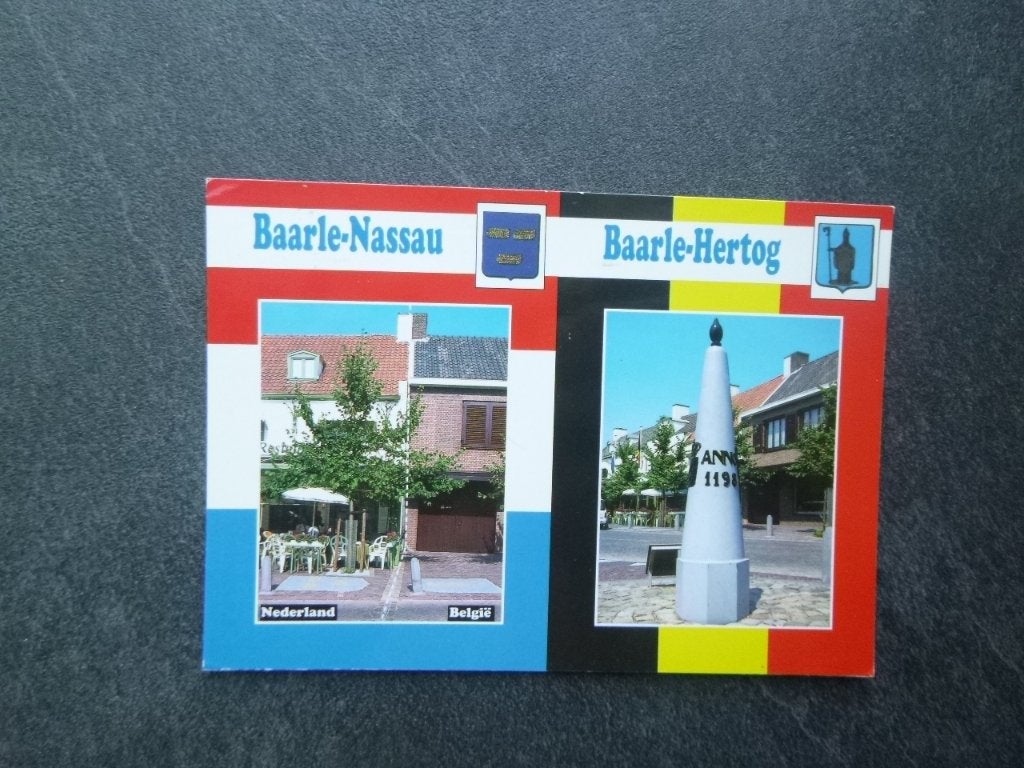 Baarle Nassau / Baarle-Hertog /Nederland-Belgie, Verzenden, 1980 tot heden, Gelopen, Noord-Brabant