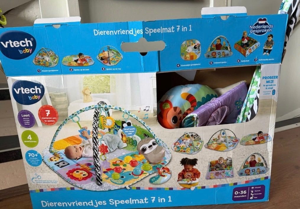 Speelmat Vtech Dierenvriendjes, Ophalen, Zo goed als nieuw