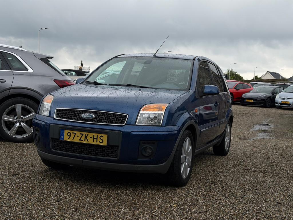 Ford Fusion 1.6-16V Futura Airco Trekhaak Grote Beurt Gehad, Voorwielaandrijving, 1596 cc, Gebruikt, Blauw