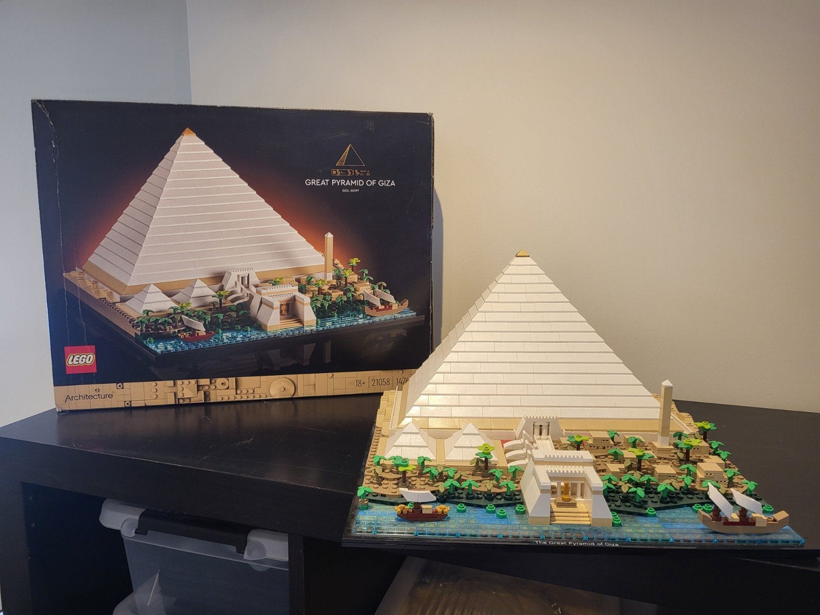 LEGO Architecture 21058 Grote Piramide van Gizeh, Kinderen en Baby's, Speelgoed | Duplo en Lego, Compleet, Lego, Architecture