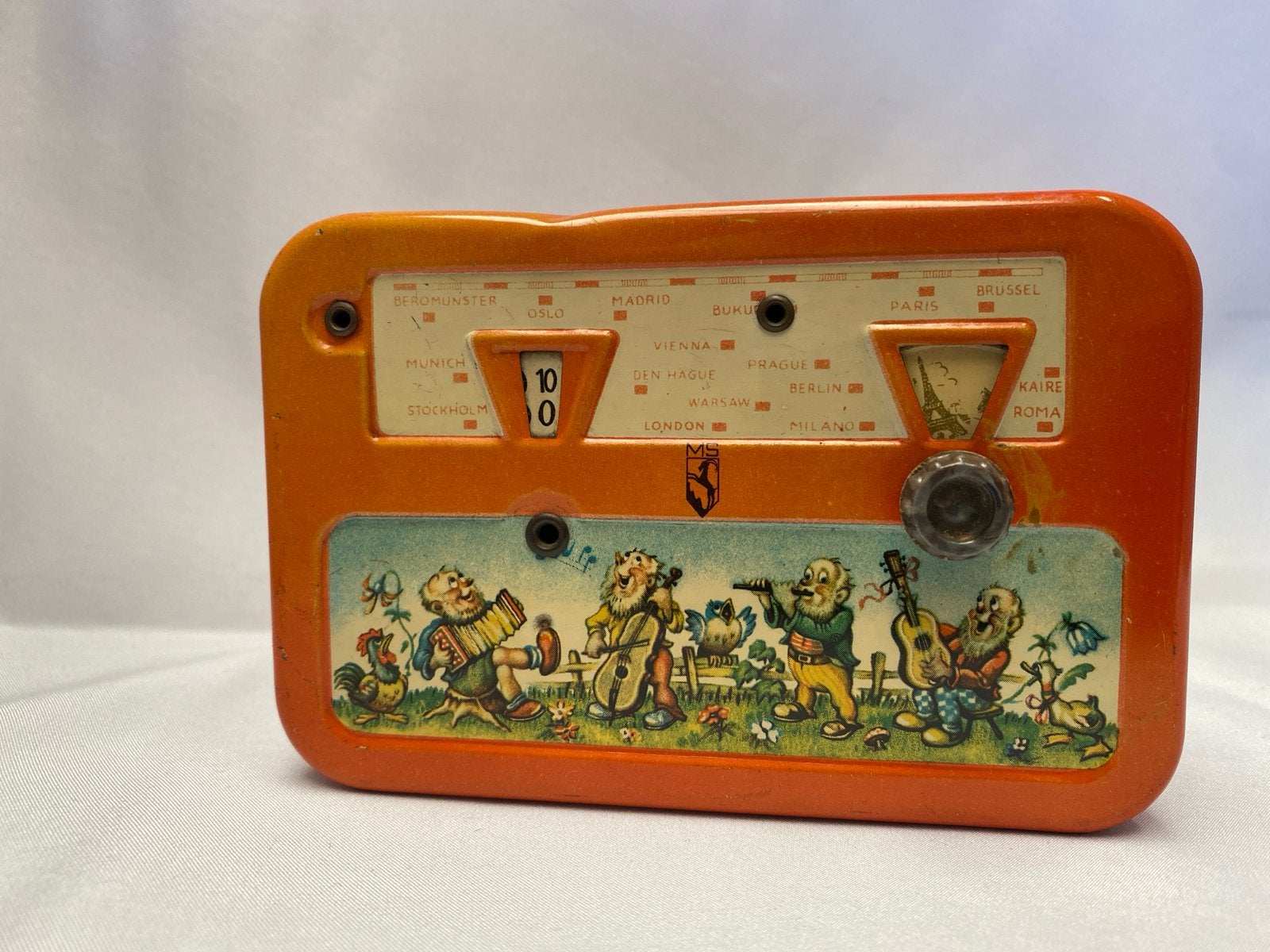Vintage Blikken Spaarpot Geobra, Ophalen of Verzenden