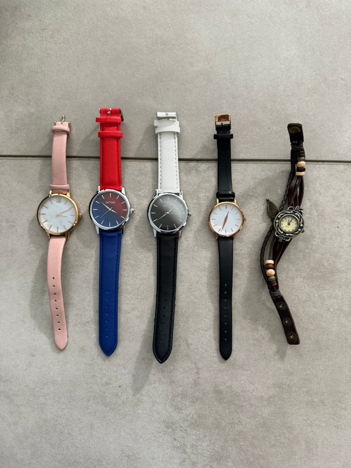 Verschillende horloges, Ophalen of Verzenden, Zo goed als nieuw, Staal, Overige merken
