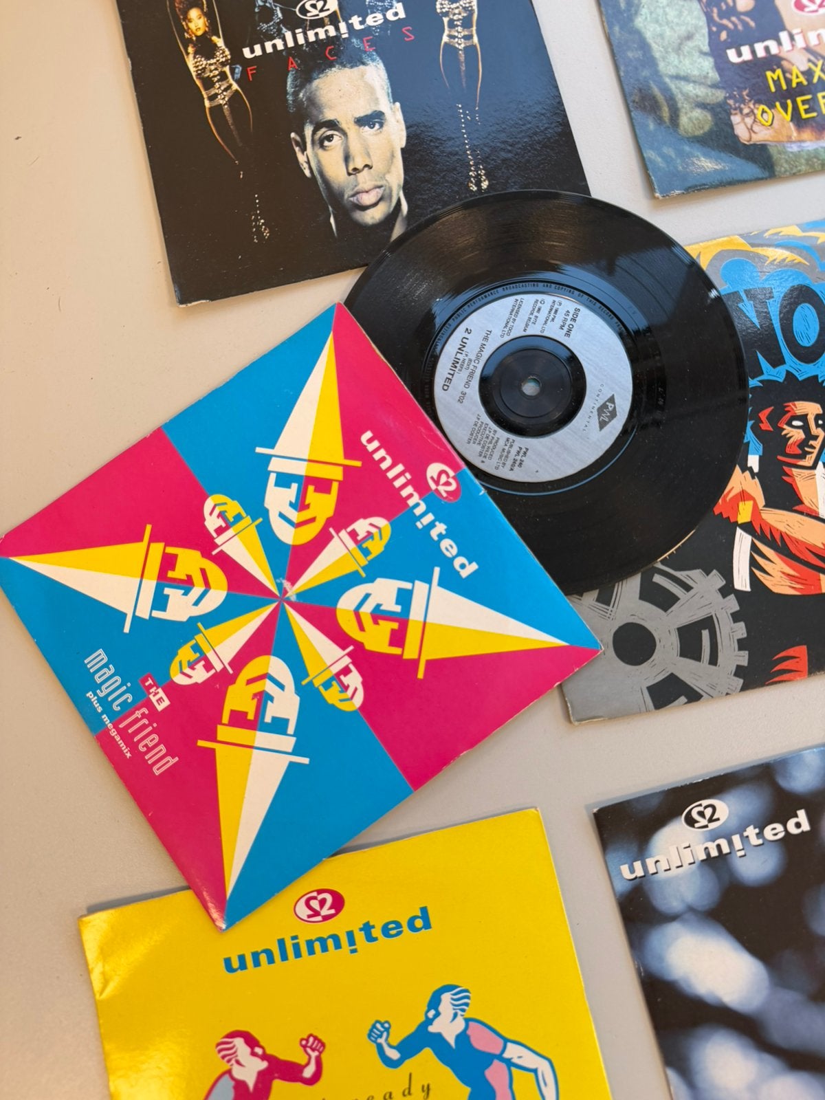 8x 2 Unlimited Vinyl Singles 7 Inch Jaren 90 In 1 Koop, Ophalen of Verzenden, Zo goed als nieuw, 7 inch, Dance en House