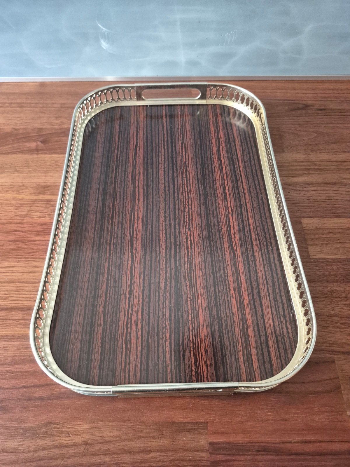 Vintage dienblad jaren '60/'70, Ophalen of Verzenden