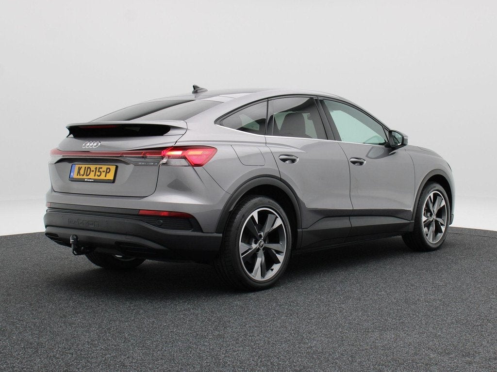 Audi Q4 Sportback e-tron 45 S Edition 82 kWh 286 Pk | Stoelv, Auto's, Audi, Automaat, Achterwielaandrijving, Gebruikt, Zwart