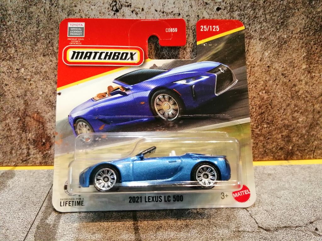 2021 Lexus LC 500 van Matchbox, Ophalen, Nieuw, Auto