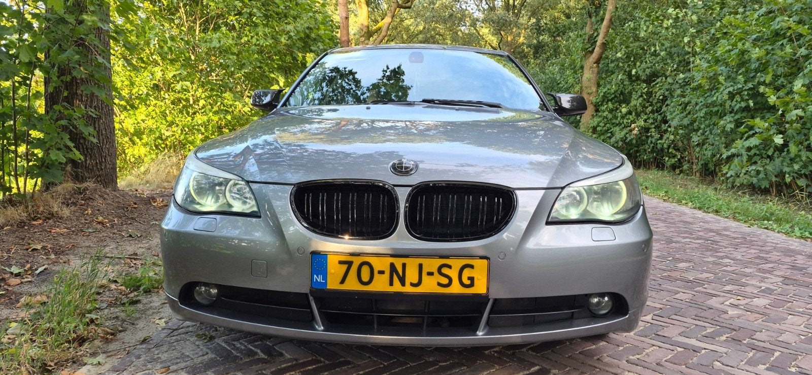 BMW 5-Serie 520  N.A.P km210 000km! motor m54 Apk 03-02-2027, Auto's, 2171 cc, Achterwielaandrijving, Handgeschakeld, Grijs