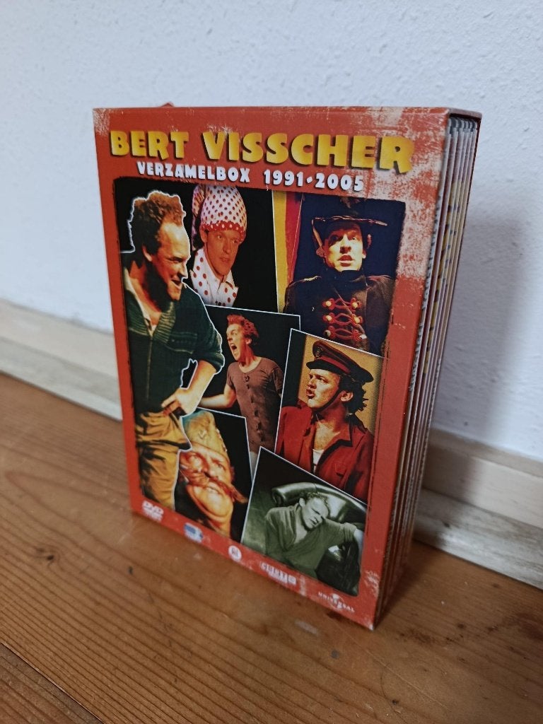 Bert Visscher Verzamel Box 1991 - 2005 DVD, Stand-up of Theatershow, Bert Visscher, Alle leeftijden, Nederlands