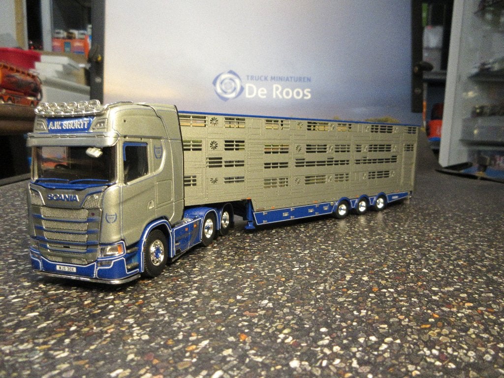 Tekno Scania Next Gen A.W. Shortt met certificaat, Ophalen of Verzenden, Nieuw, Bus of Vrachtwagen, Tekno
