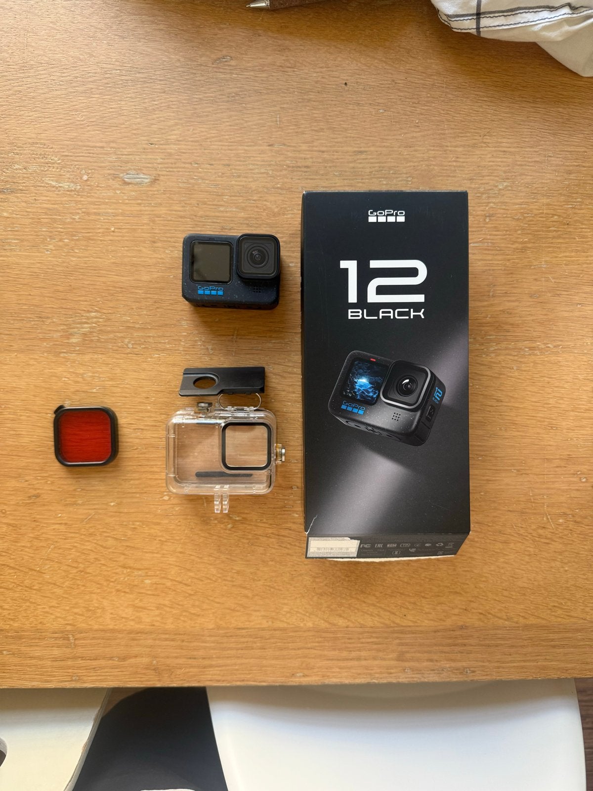 GoPro Hero 12 Black - Zo goed als nieuw, Audio, Tv en Foto, Actiecamera's, Ophalen of Verzenden, Zo goed als nieuw, GoPro