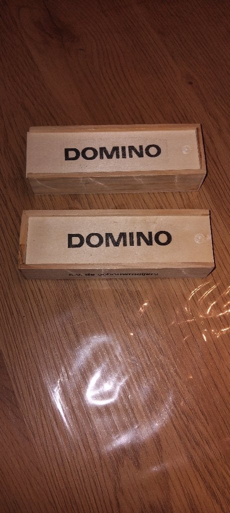 domino 2 setjes, Ophalen of Verzenden, Gebruikt
