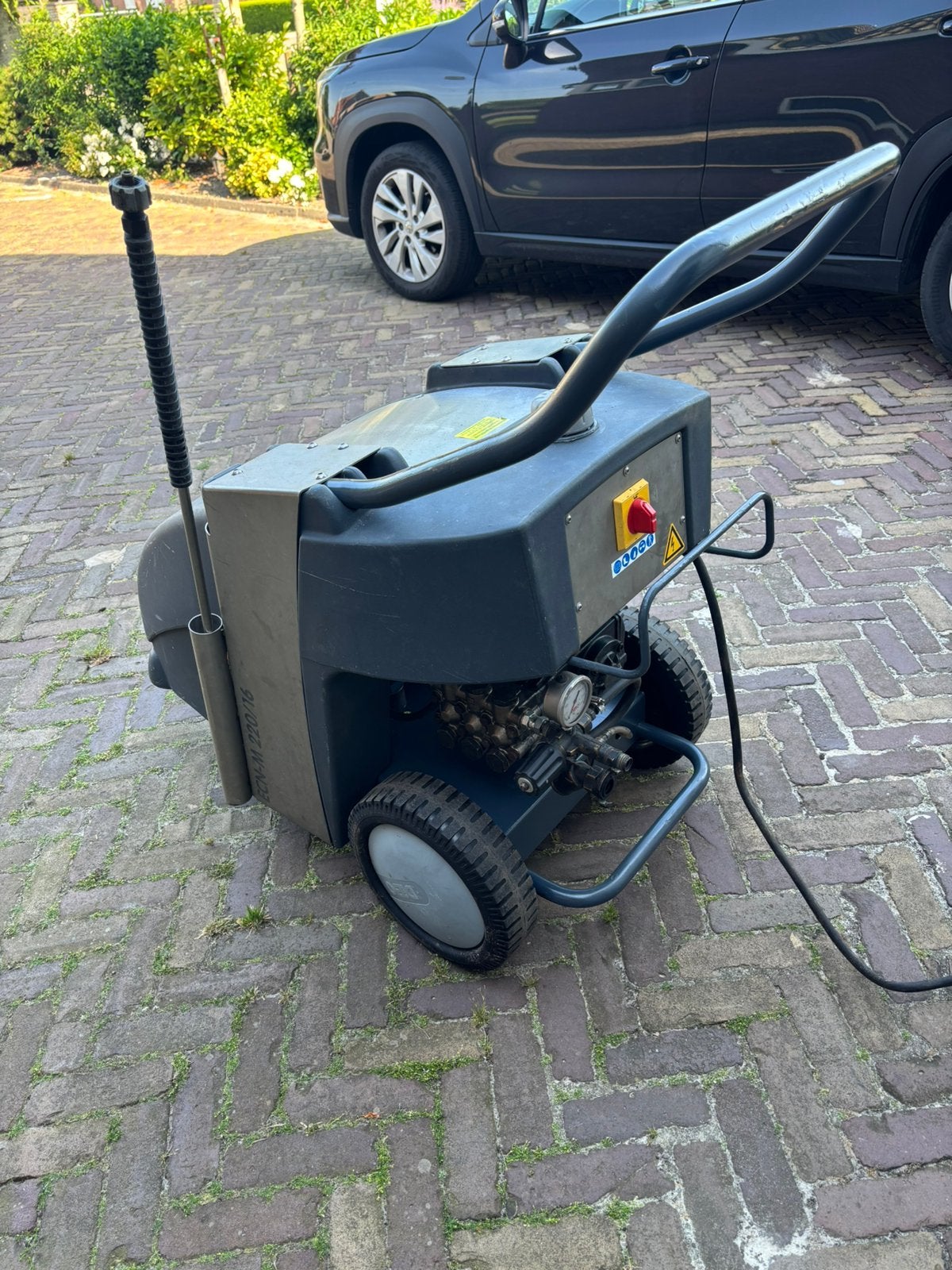 Prachtig en volledig opgeknapte DIBO hogedrukreiniger, Ophalen, Zo goed als nieuw, Elektrisch, Met regelbare waterdruk