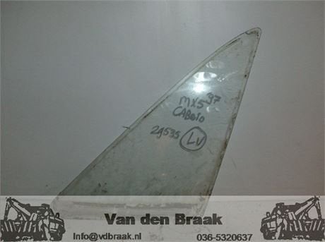 Mazda MX-5 Cabrio 1990-1998 Driehoeksraam links voor, Gebruikt, -, Herkomst onderdeel bekend, -