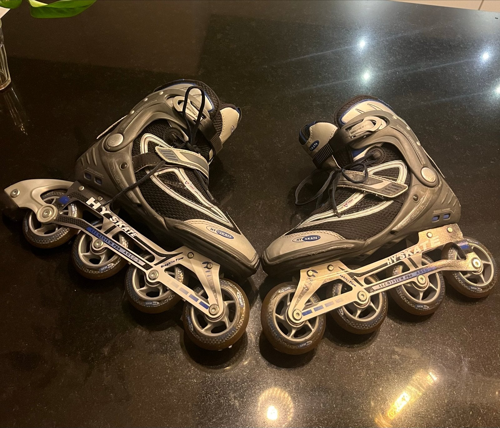 Hy Skate skeelers maat 44 met ABEC 5 lagers, Overige merken, Gebruikt, Heren, Ophalen of Verzenden