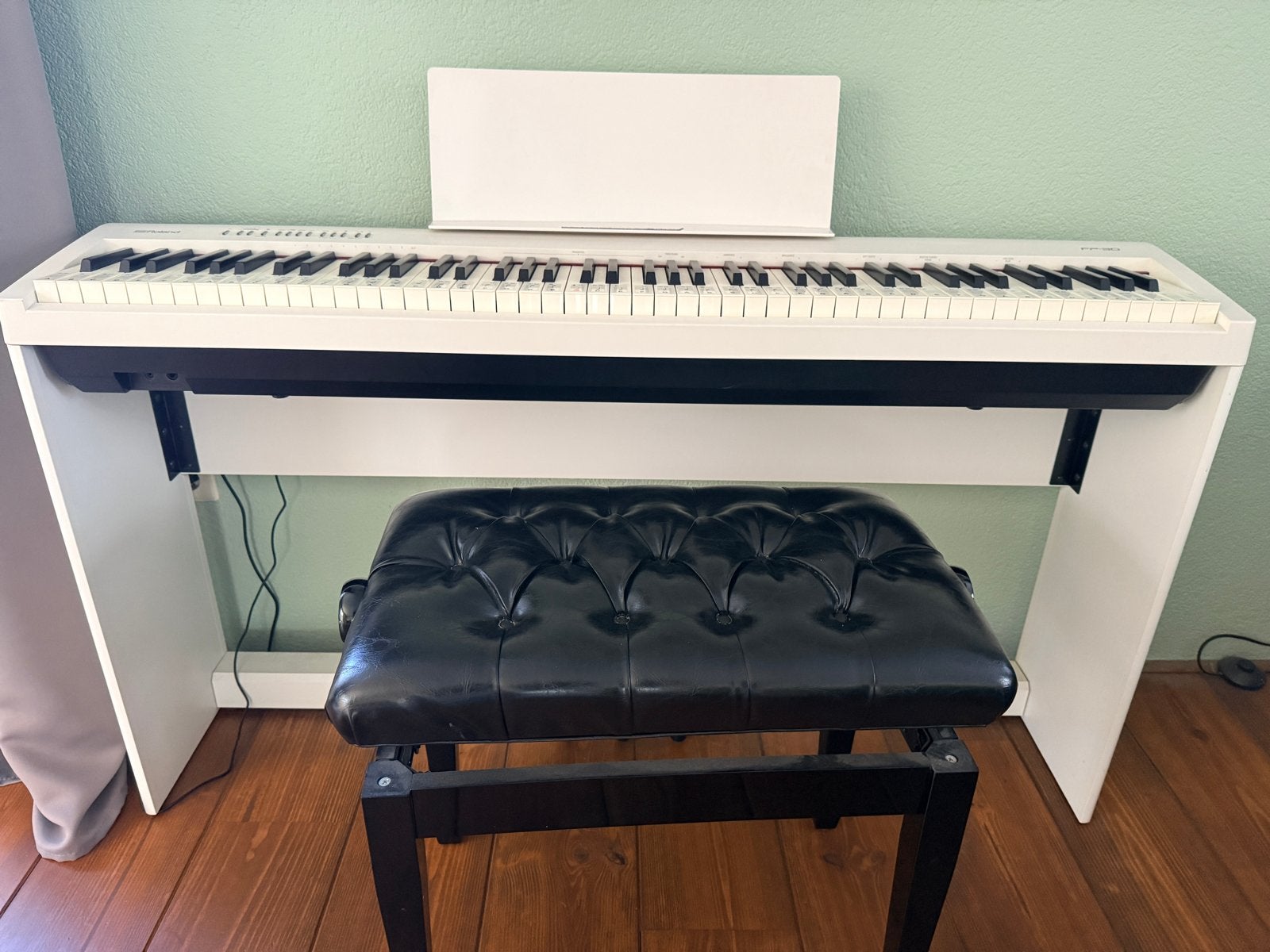 Roland FP-30 digitale piano complete set, Ophalen, 88 toetsen, Roland, Zo goed als nieuw