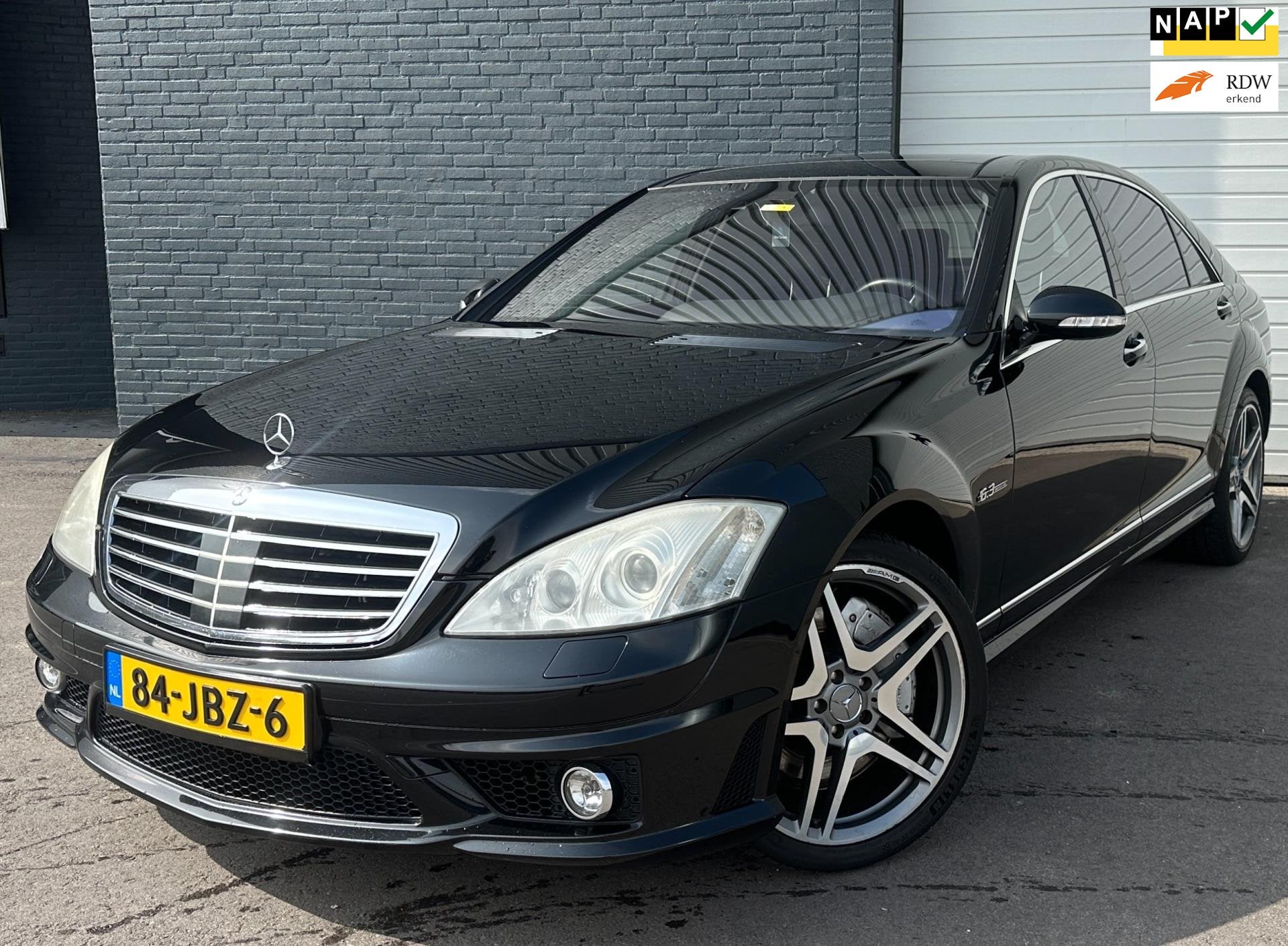 Mercedes-Benz S-klasse AMG 63 Lang PANO/DESIGNO/SOFTCLOSE/NI, Auto's, Mercedes-Benz, Automaat, Achterwielaandrijving, Gebruikt