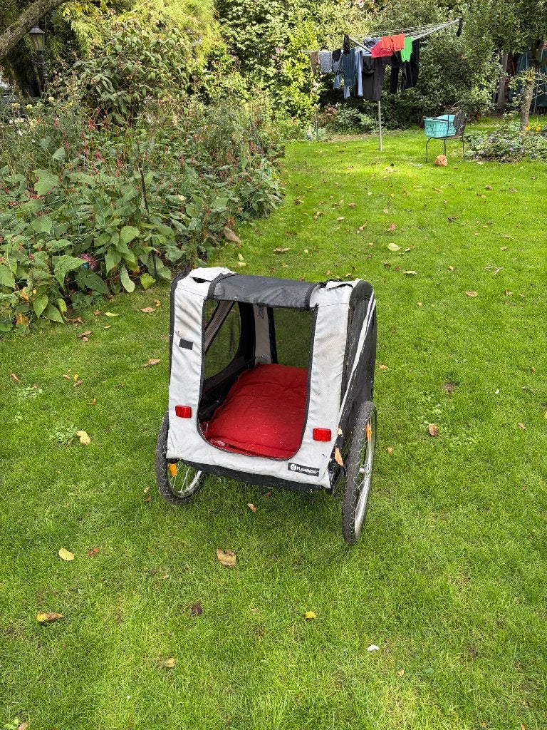 Honden fietskar, Ophalen, Gebruikt, Hondenfietskar