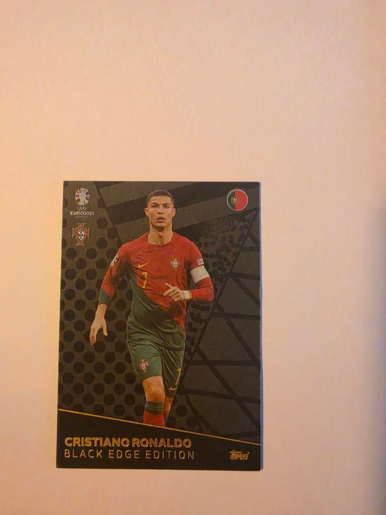 Topps Cristiano Ronaldo Black Edge Edition, Ophalen of Verzenden