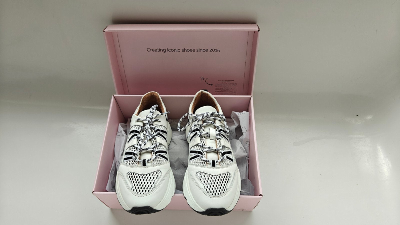 Hele gave DWRS sneakers wit/zwart/mesh, maat 42, Kleding | Dames, DWRS, Wit, Ophalen of Verzenden, Sneakers of Gympen