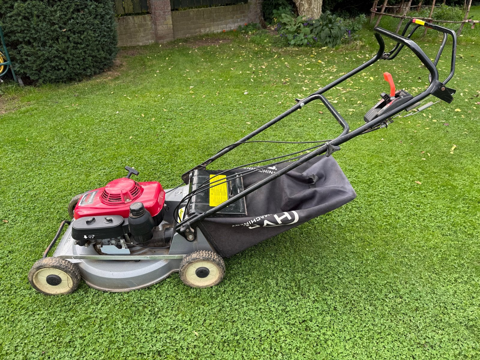 HVC Grasmaaier met Honda GCV160 Motor - Gebruikt, Tuin en Terras, Ophalen, Cirkelmaaier, Gebruikt, 40 t/m 49 cm