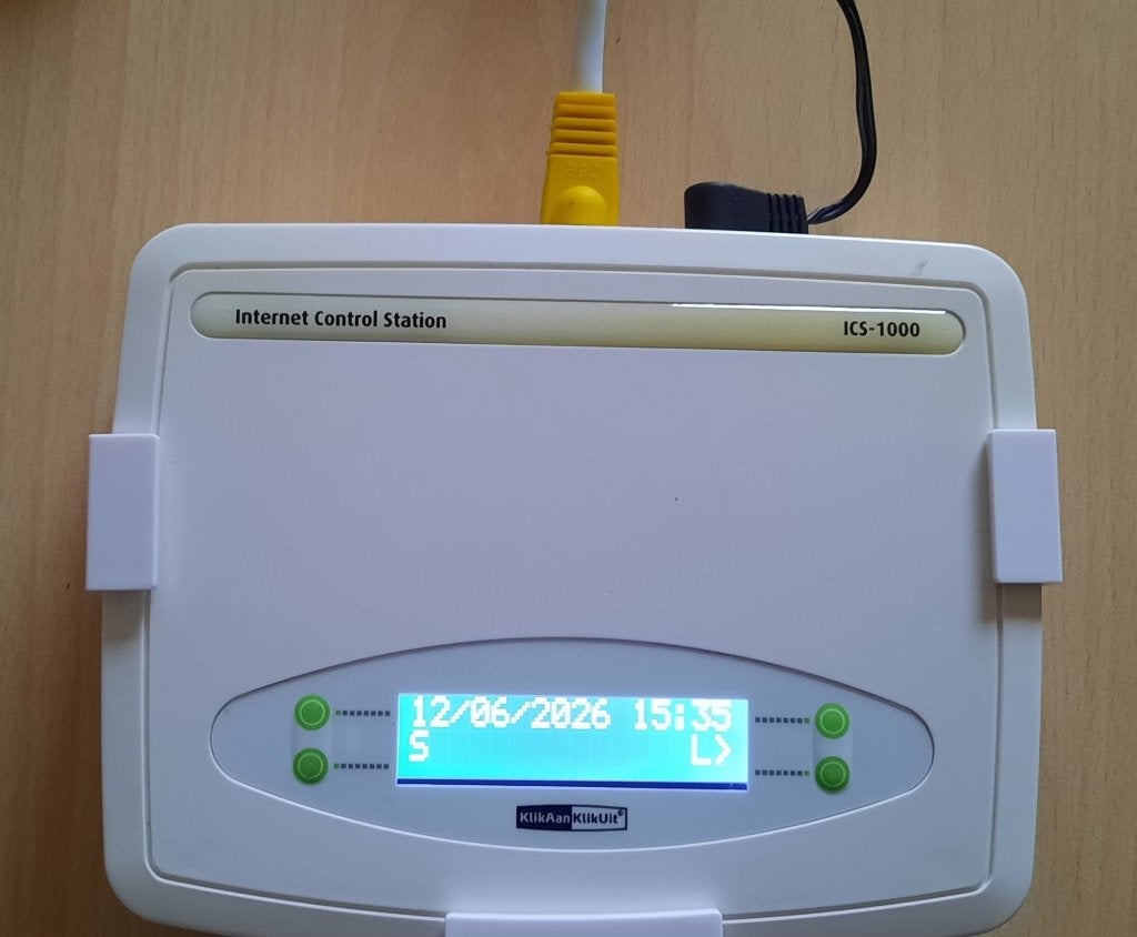KlikAanKlikUit Internet Control Station ICS-1000., Ophalen of Verzenden, Gebruikt