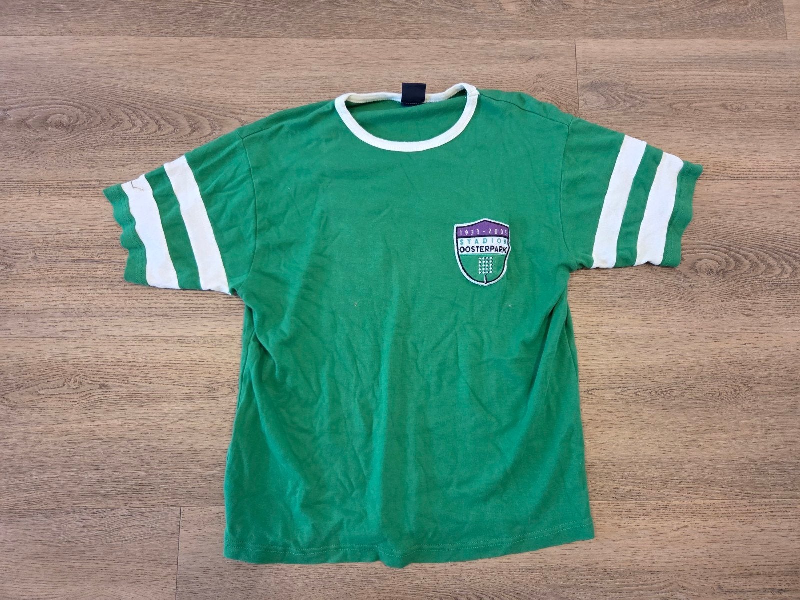 HCH Basics Groen T-shirt met nummer 33 en Oosterpark logo, Ophalen of Verzenden