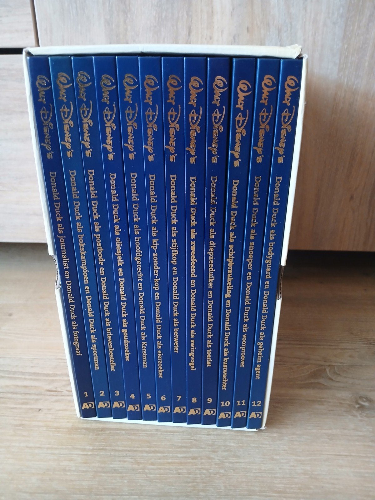 Donald Duck Luxe Stripboeken Collectie - 12 delen, Complete serie of reeks, Ophalen of Verzenden, Zo goed als nieuw, Walt Disney