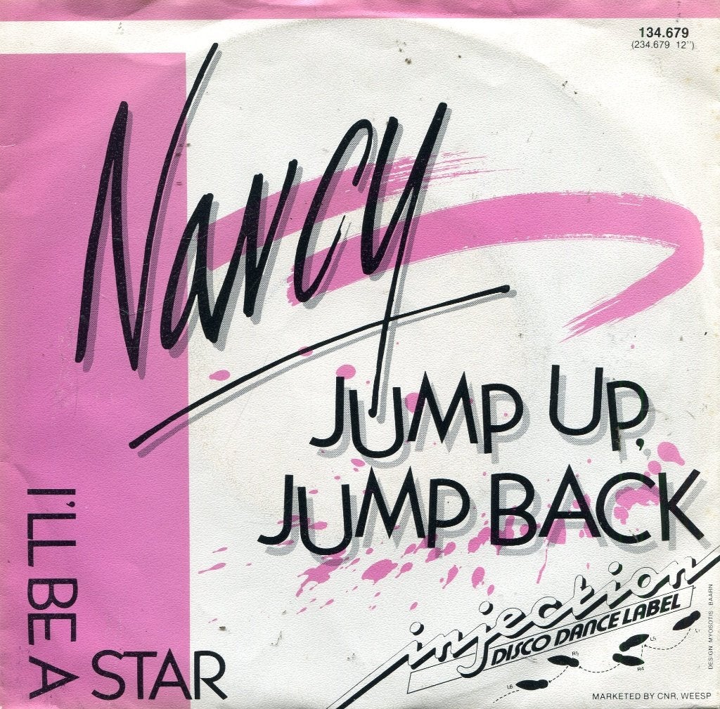 NANCY  -  Jump up, jump back, Gebruikt, 7 inch, Pop, Fotohoes