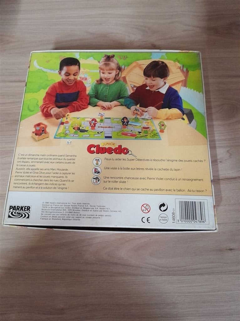Cluedo junior - s4490, Verzenden, Zo goed als nieuw