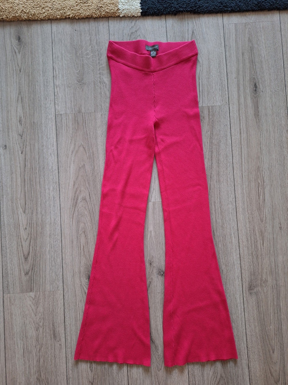 Flared broek maat XS Primark, Primark, Ophalen of Verzenden, Zo goed als nieuw, Roze