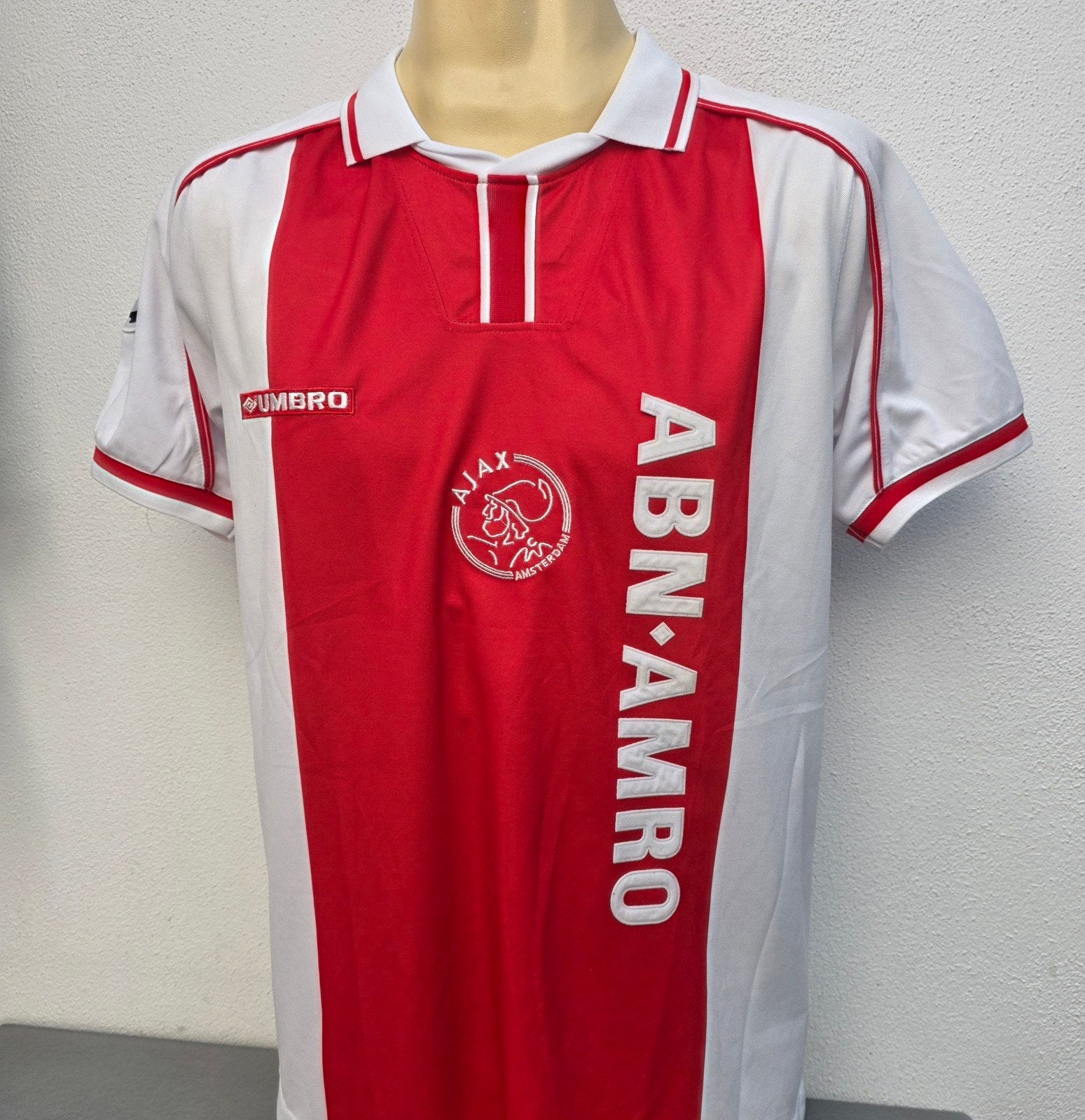 Ajax Litmanen 10 Thuisshirt Umbro ABN-AMRO, Maat M, Ophalen of Verzenden, Shirt