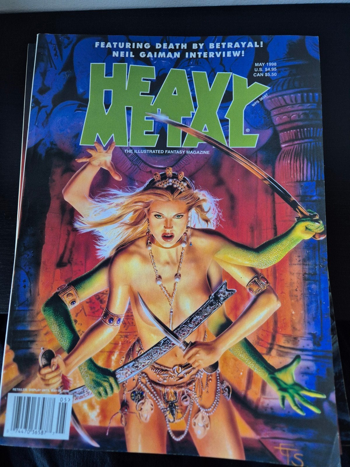 Heavy Metal Magazine May 1998, Eén comic, Amerika, Ophalen of Verzenden, Zo goed als nieuw