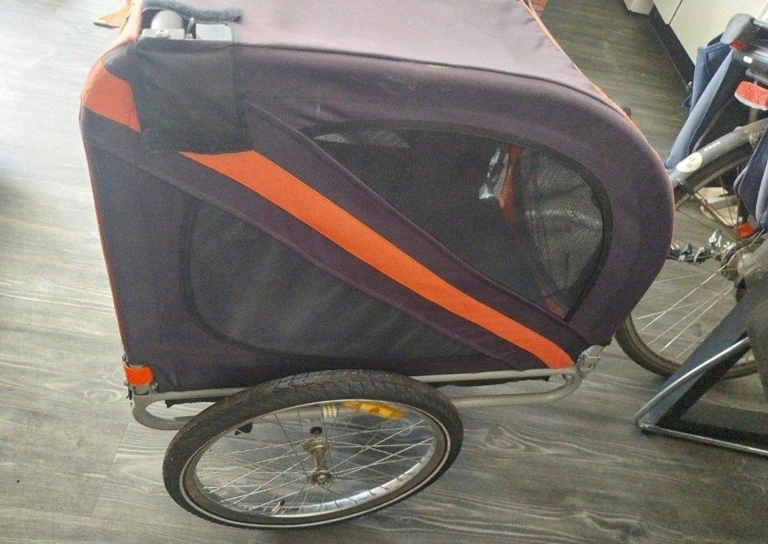 Hondenfietskar, Gebruikt, Opvouwbaar, Ophalen of Verzenden, Hondenkar