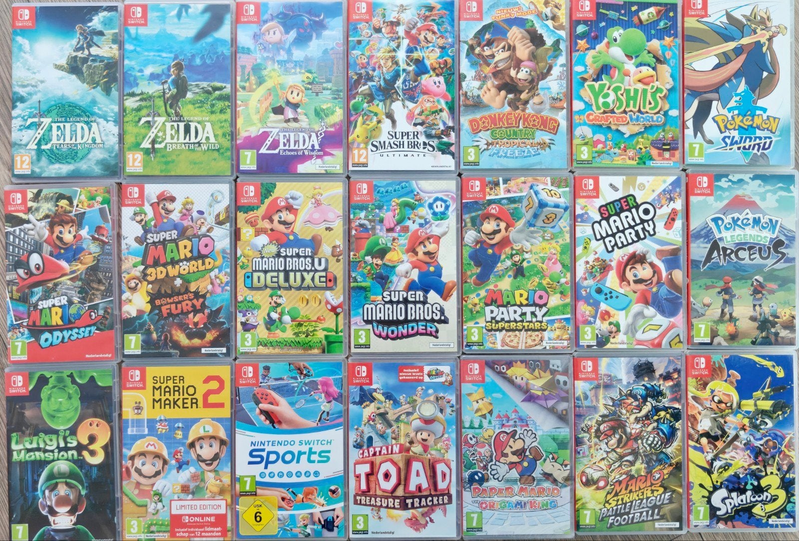 Diverse Nintendo Switch games, Gebruikt, Overige genres, Ophalen of Verzenden, Eén computer